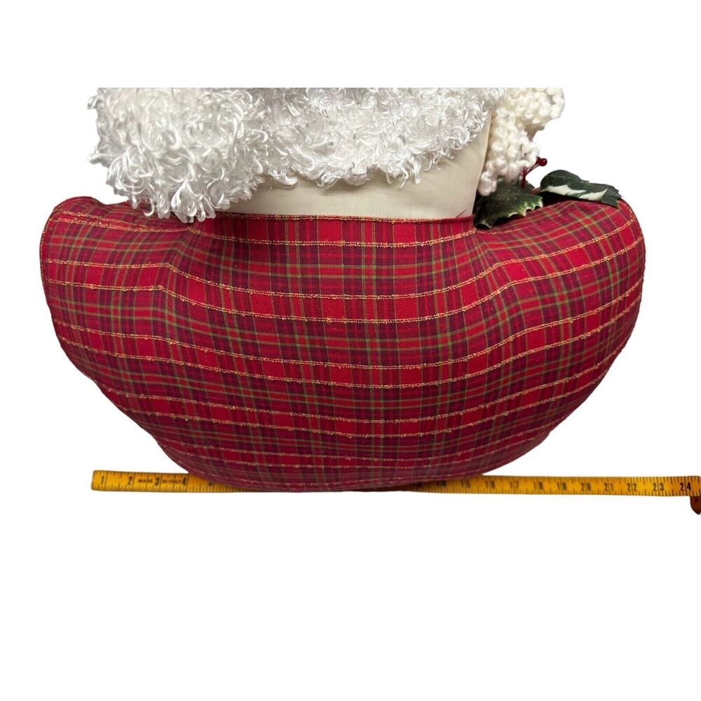 Handmade‎ 21' High Stuffed Santa Clause - Picture 5 of 12